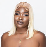 Straight Lace Front wig (Blonde)